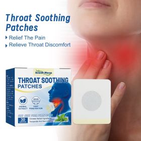South Moon Throat Soothing Patches, Relieve Throat Discomfort Swelling Pain Dry Itching Body Care Patch