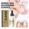 OUHOE Herbal Nail Nourishing Essence, Hand And Foot Moisturizing Care And Repair Thickening Nail Grey Nail Inlaid Nail Shine Essential Oil