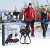 Houkea Universelle Rutschfeste Greiferspitzen, Outdoor Crampons Snowshoe Cover Mountaineering Sports Fall Easy To Wear And Take Off Shoe Cover